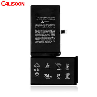 1400mAh Τυπική μπαταρία αντικατάστασης Πιστοποιητικό FCC για iPhone Xs Max