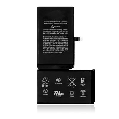 1400mAh Τυπική μπαταρία αντικατάστασης Πιστοποιητικό FCC για iPhone Xs Max