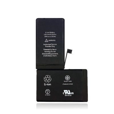 OEM Αντικατασκευαστική μπαταρία 1500mAh επαναφορτιζόμενη μπαταρία αλλαγής ιόντων λιθίου για iPhone X
